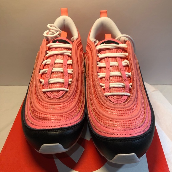 Nike Air Max 97 Pink Glaze Black Size 11 Women’s 9.5 Mens New - Picture 2 of 12